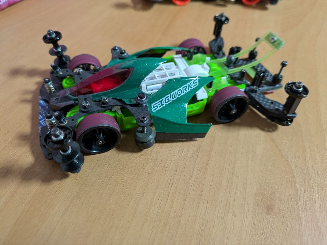 匿名配送 ミニ四駆 引退フルセット ガチマシン 激レア パーツ多数