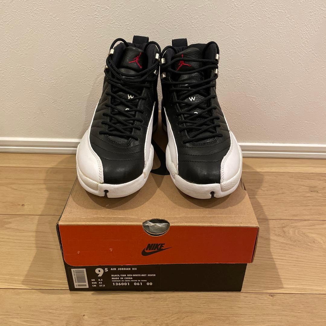 ナイキ　NIKE AIR JORDAN Ⅻ BLACK/VAR size9H