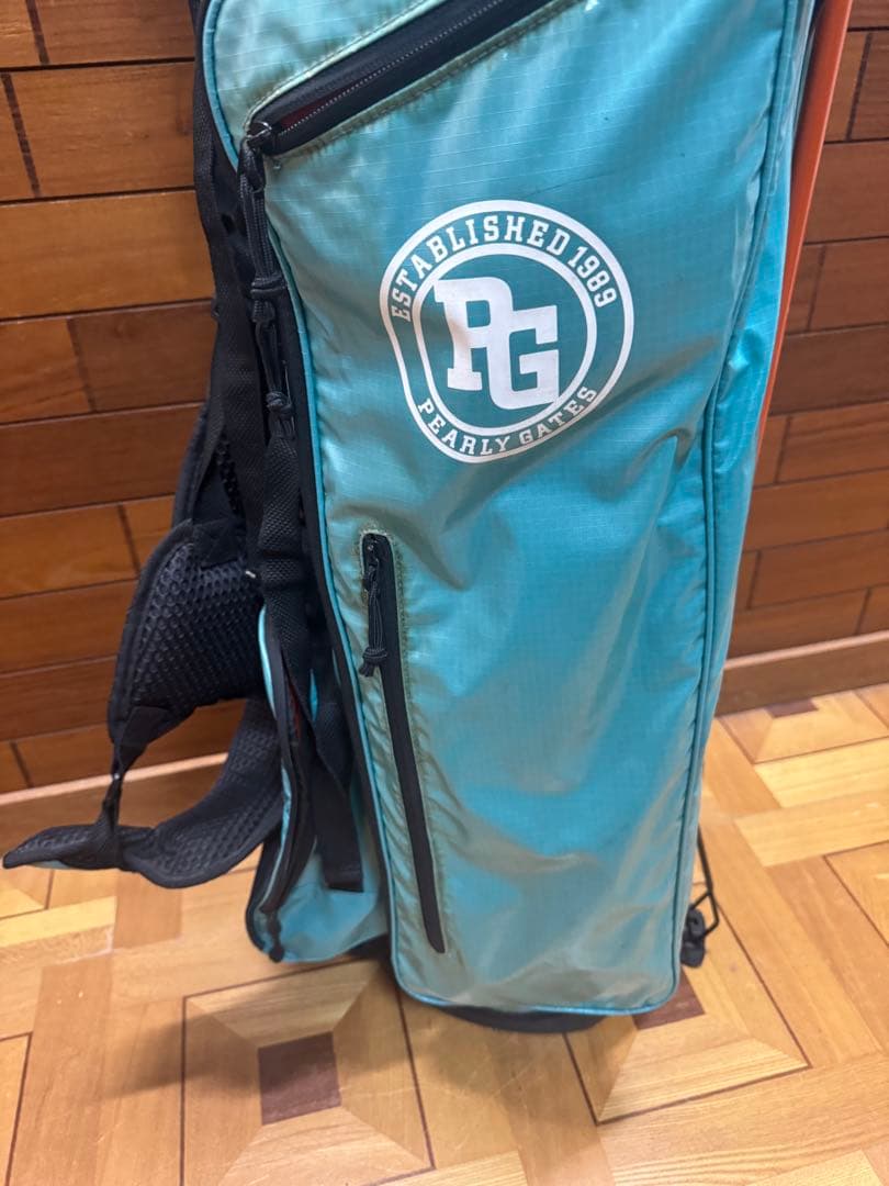 【中古】PEARLYGATES軽量タイプ　キャディバッグ