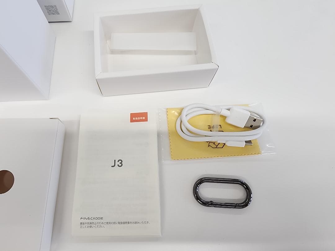 FINE CADDIE ファインキャディ J3 白　距離計