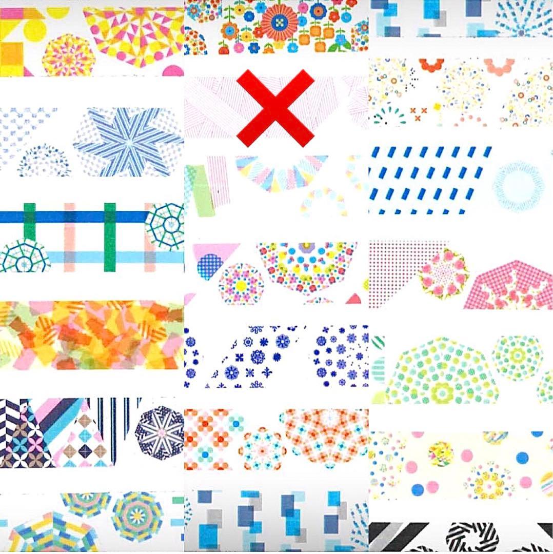 ムーンバット× mtコラボ　マスキングテープ19巻セット　エスタ　estaa 傘