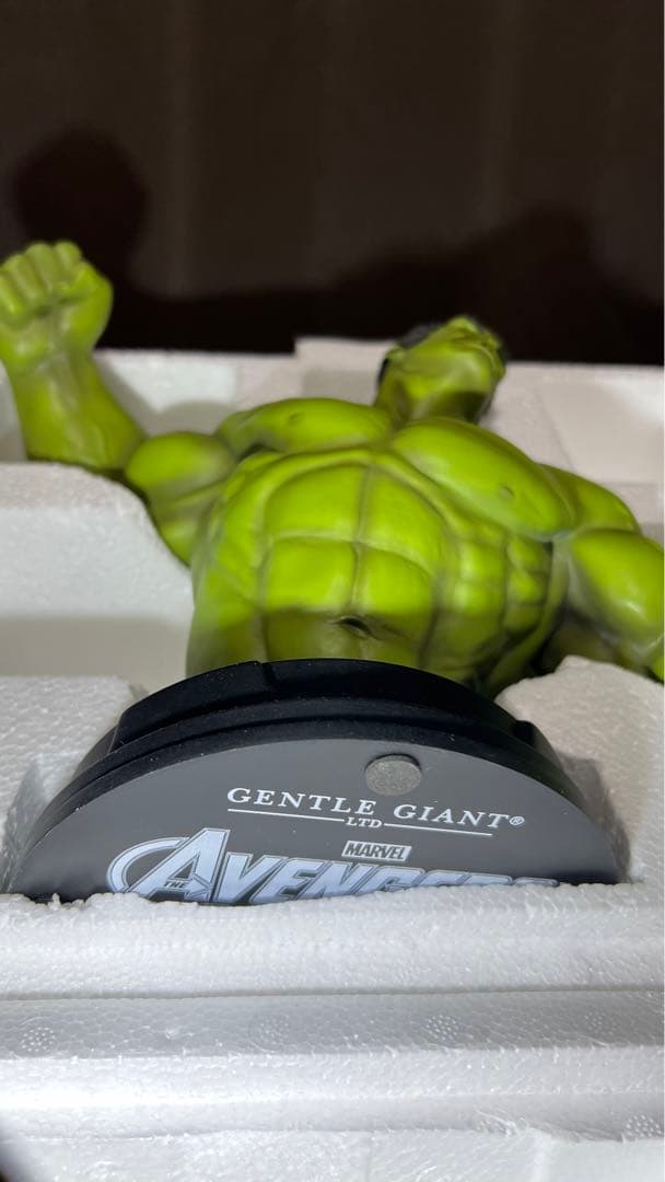 ジェントルジャイアント ハルク アベンジャーズ マーベル ミニバスト