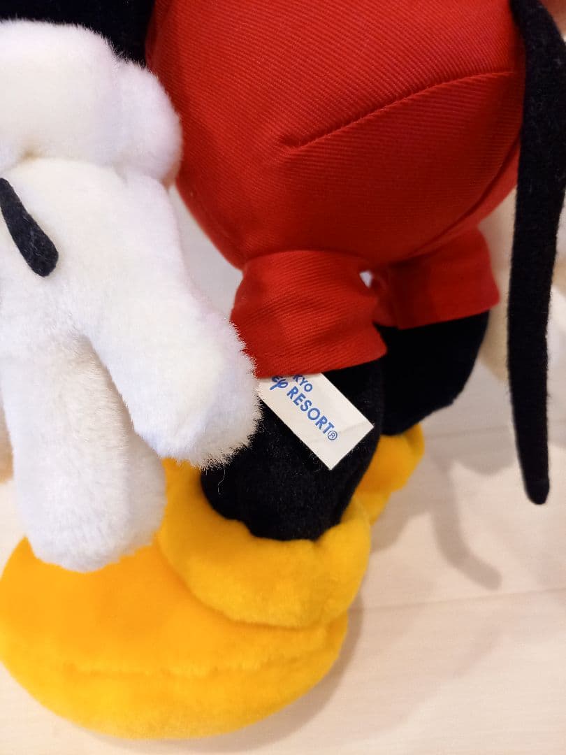 ディズニー　ミッキー　ミニー　ぬいぐるみ　２点セット　レトロ　TDR　公式