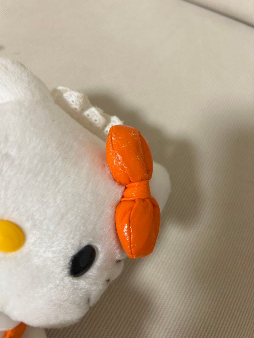 超激レア☆足長キティ☆ウェイトレスコスチュームぬいぐるみ　2003年　非売品