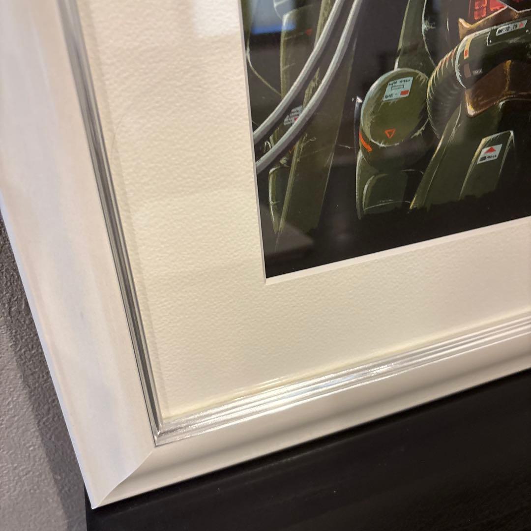 大河原邦男展　複製原画　ザク出撃