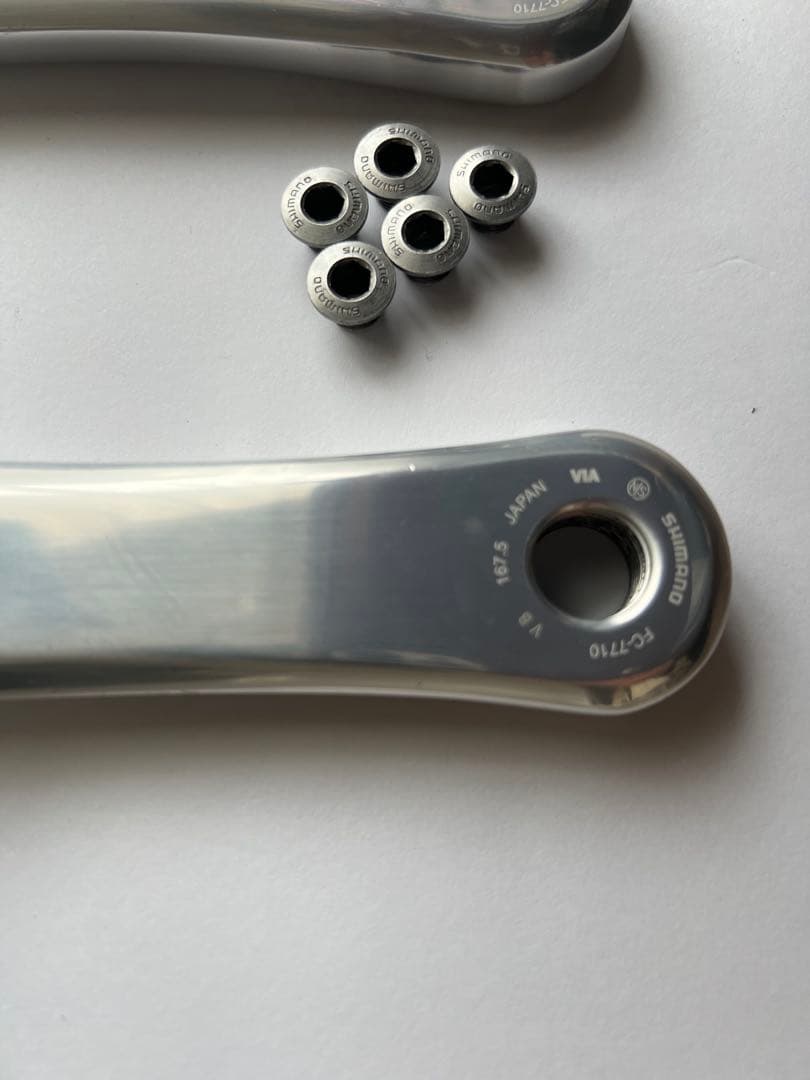 SHIMANO DURA-ACE FC-7710 新型クランク167.5 競輪