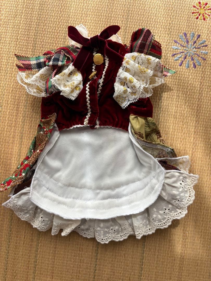 小型犬用クリスマスドレス