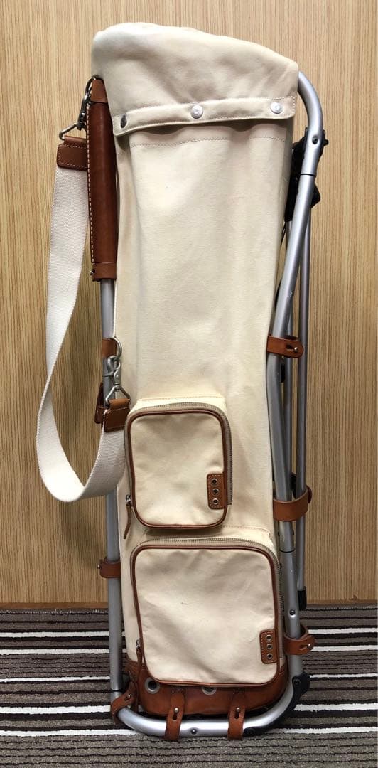 木の庄帆布　フレームウォーカー　キャディバッグ