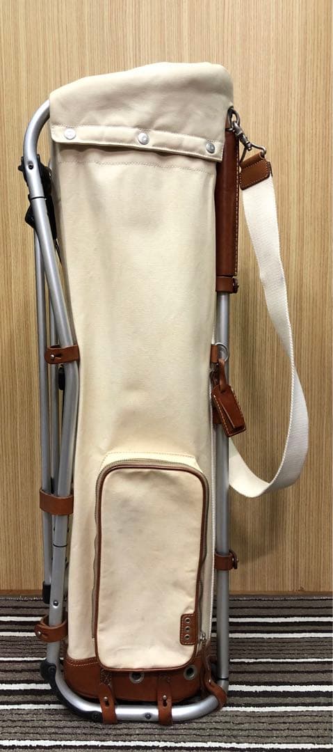 木の庄帆布　フレームウォーカー　キャディバッグ