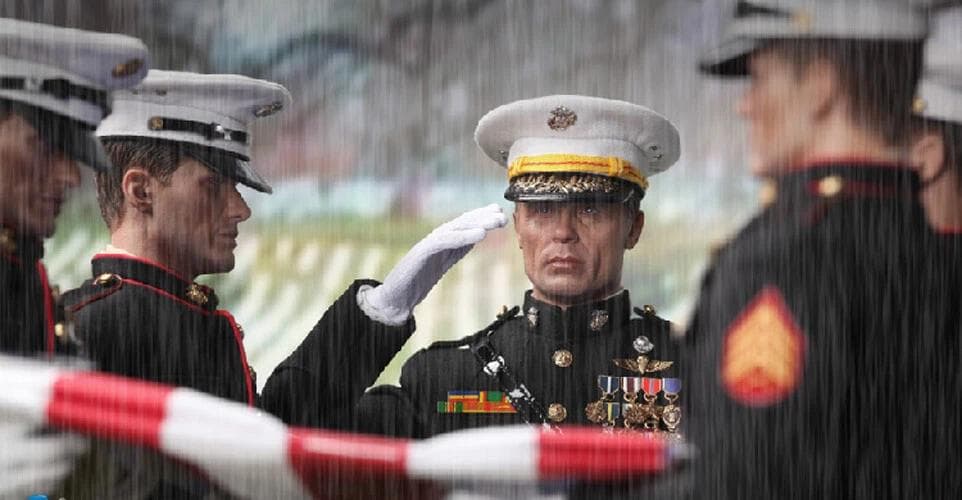 ミリタリー Did USMC Force Recon A80092 The Rock