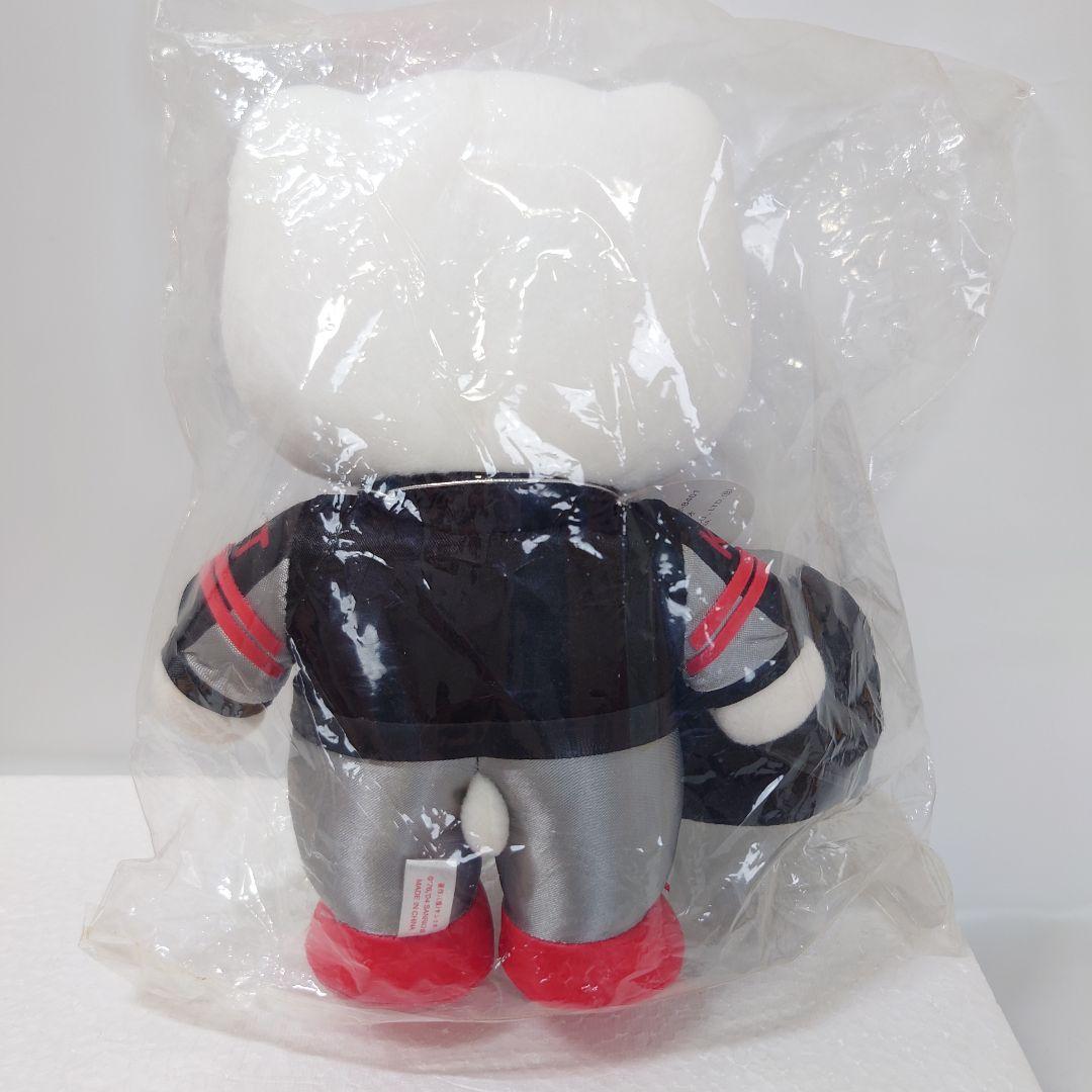 ハローキティ　バイクレーサー　ぬいぐるみ　モーターショー　モーターサイクルショー