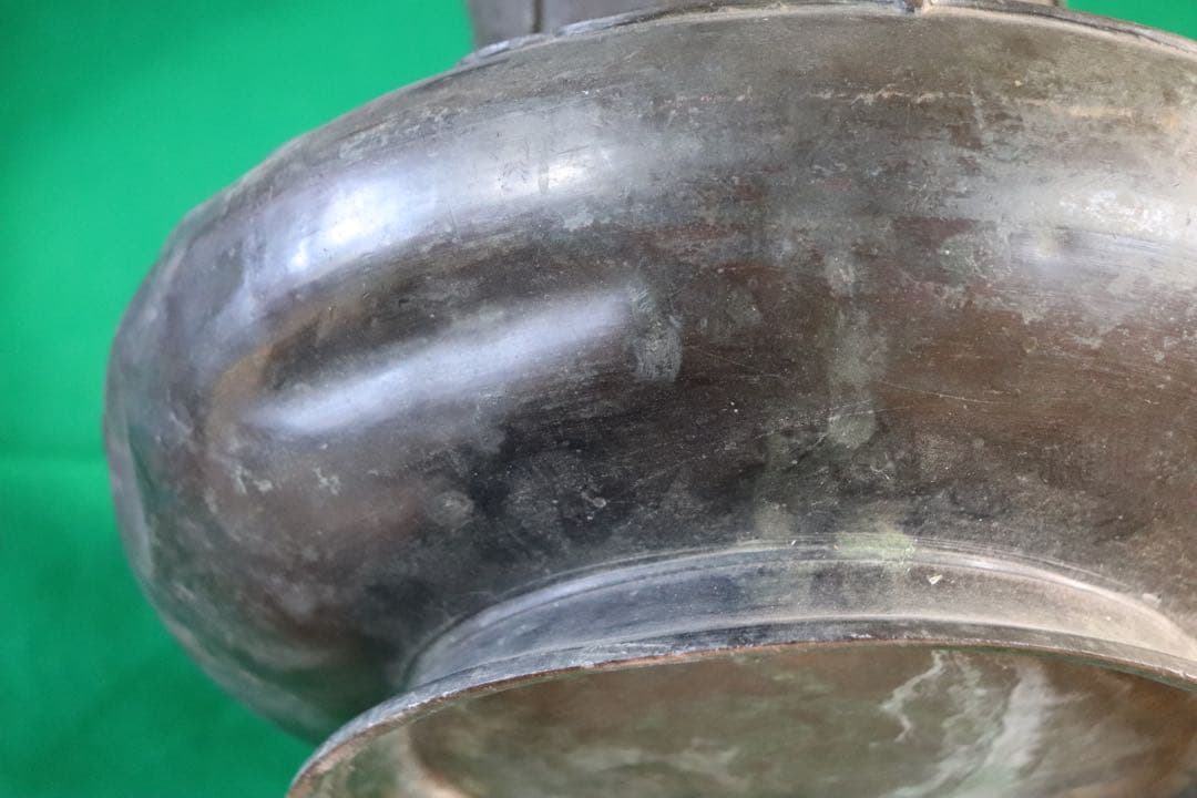 古銅器　獣紋　アンティーク　送料込み250116