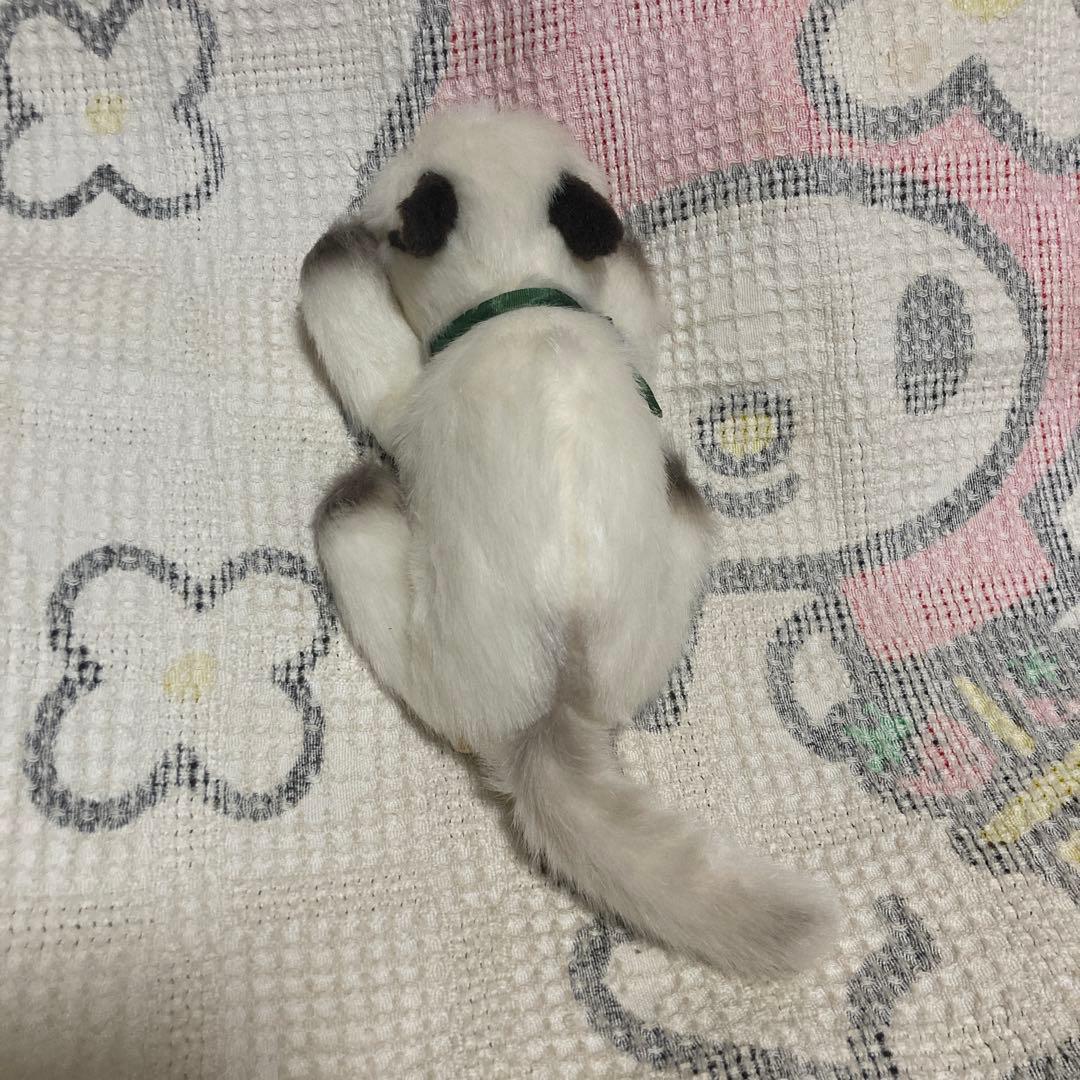 昭和レトロ　リーベ社　猫　寝そべりポーズ　ぬいぐるみ　中古品