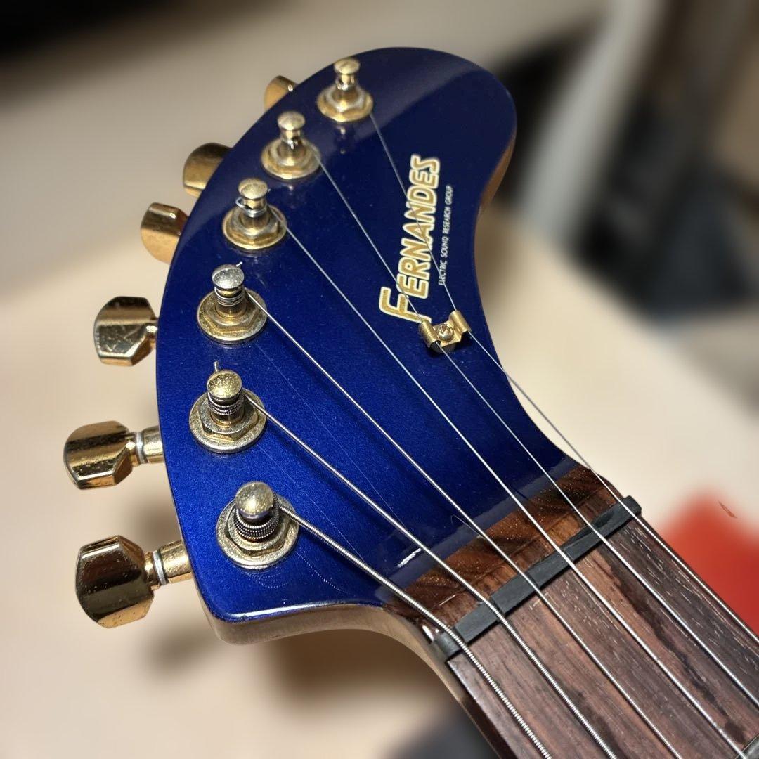 Fernandes zo-3 メタリックブルー