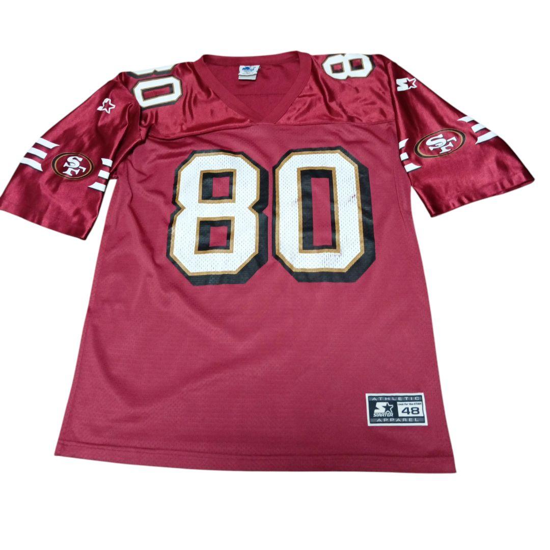 STARTER サンフランシスコ・49ers ゲームシャツ RICE　80