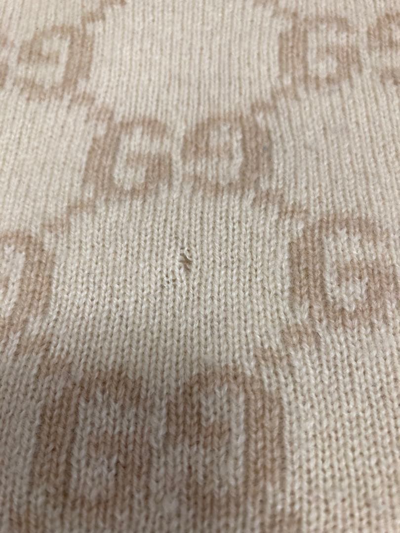 ☆GUCCI☆ GG柄　カシミア　ブランケット　膝掛け