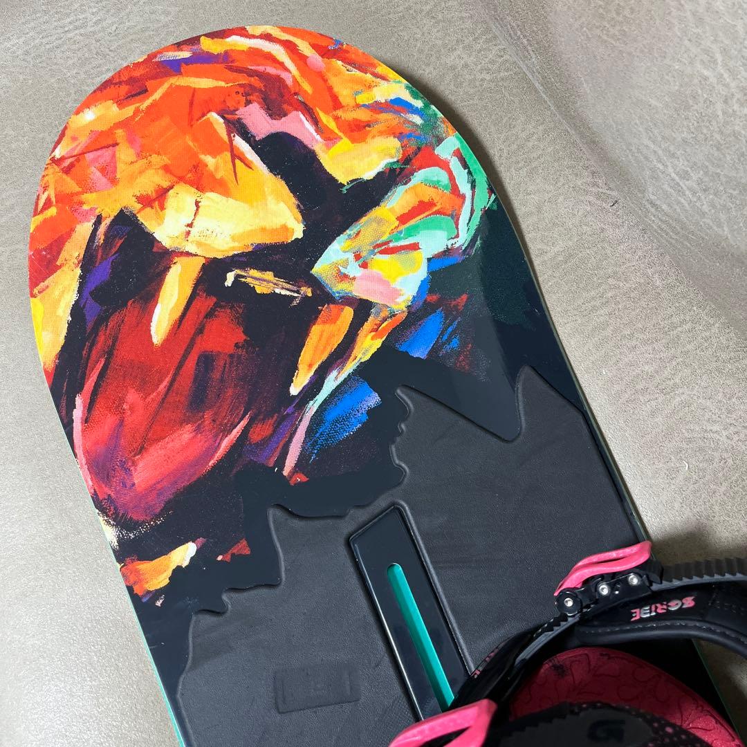 BURTON SOCIALITE 142 × BURTON SCRIBE M