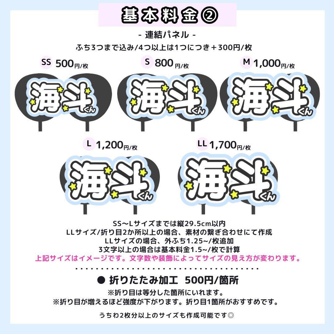 【2/11 前輔】るん様 うちわ文字オーダー うちわ屋さん 団扇 文字パネル