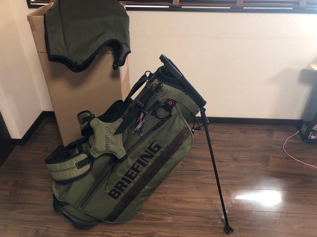 BRIEFING キャディバッグ　CR-4 レンジャーグリーン