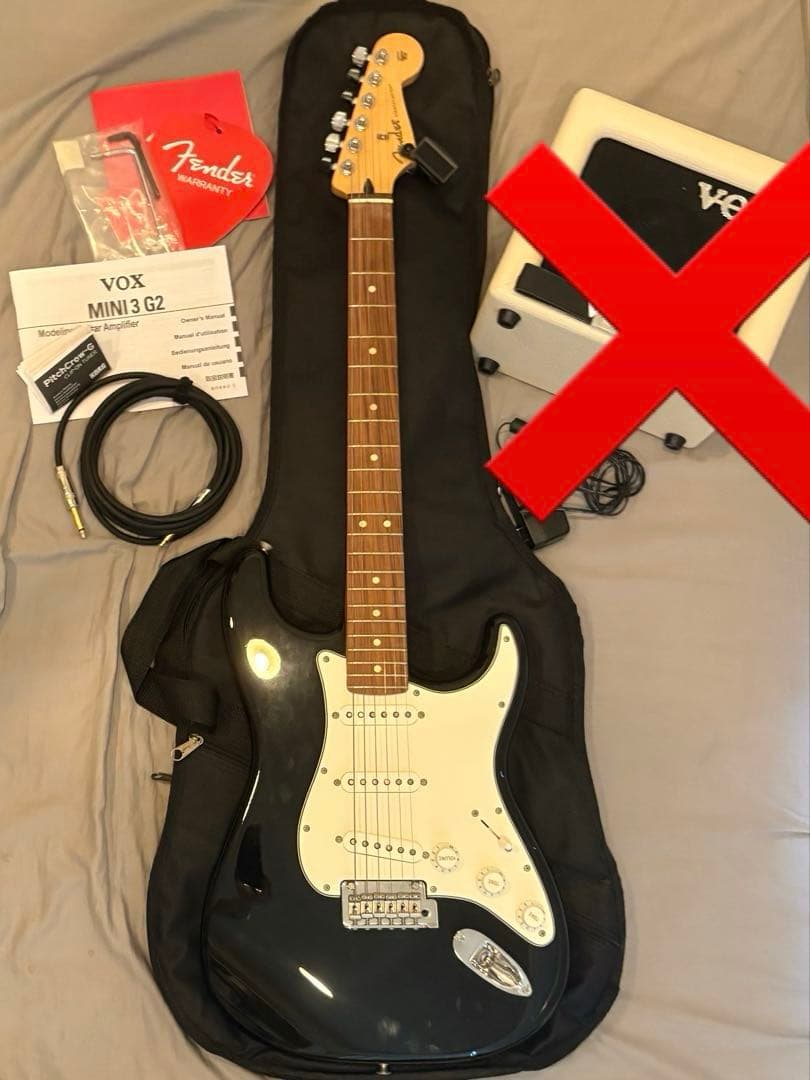 Fender PLAYER STRAT PF BLK エレキギター