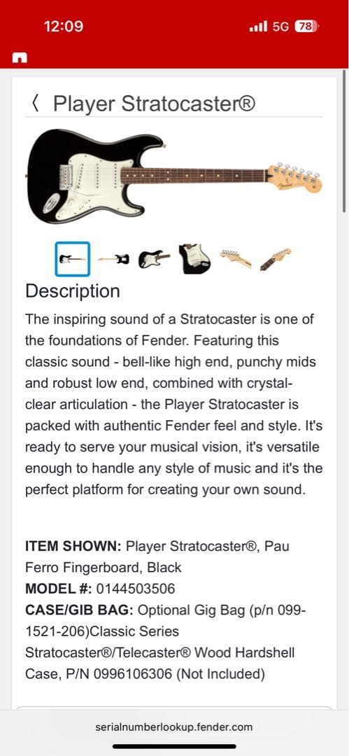 Fender PLAYER STRAT PF BLK エレキギター