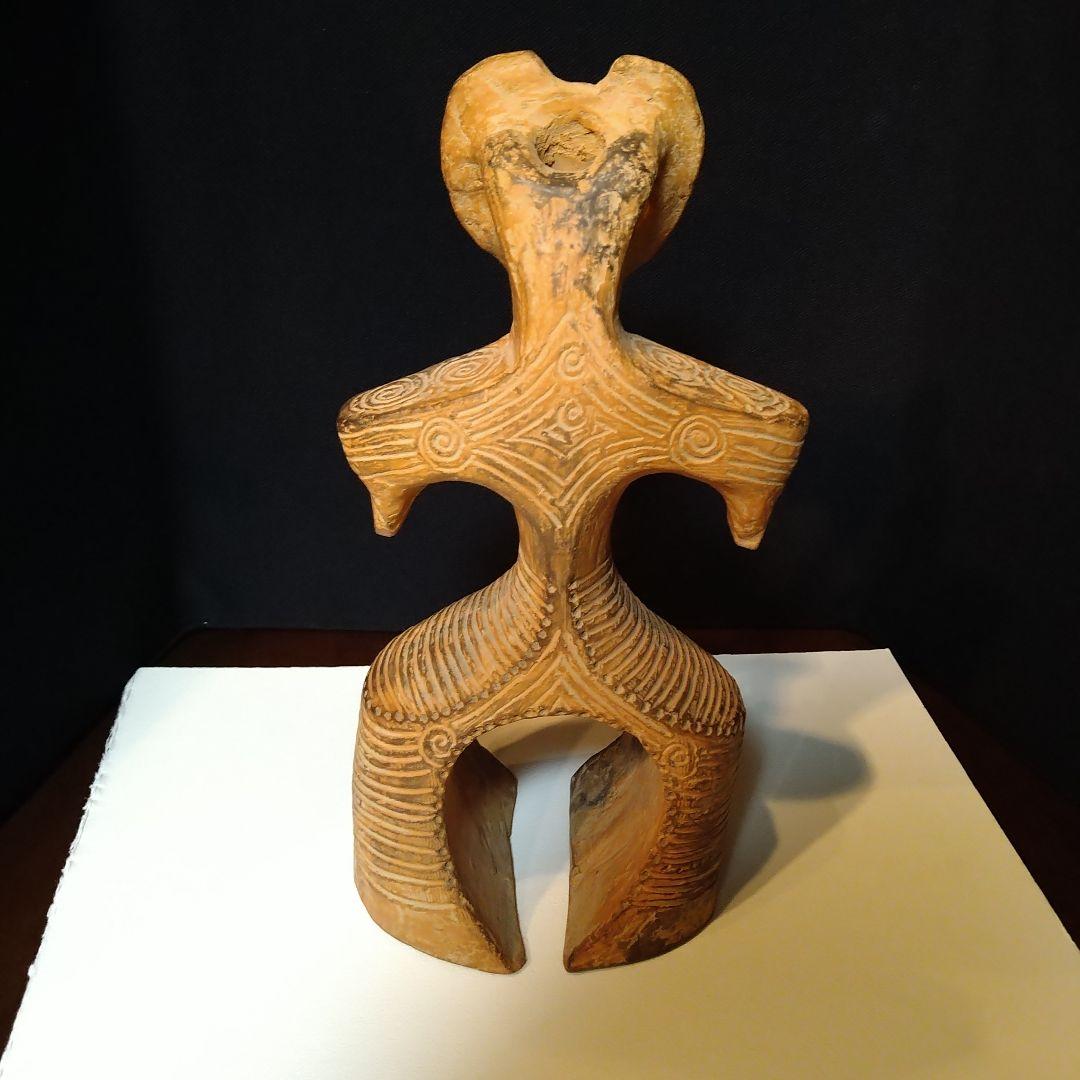 ハート型 土偶 レプリカ 複製品 置物