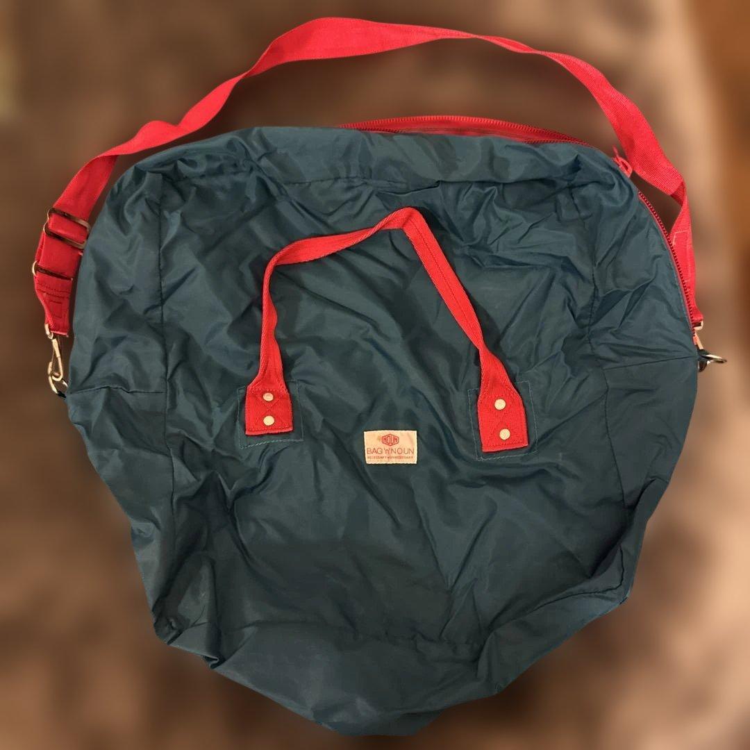 バッグンナウン　ボストンバッグ　ストラップ付き