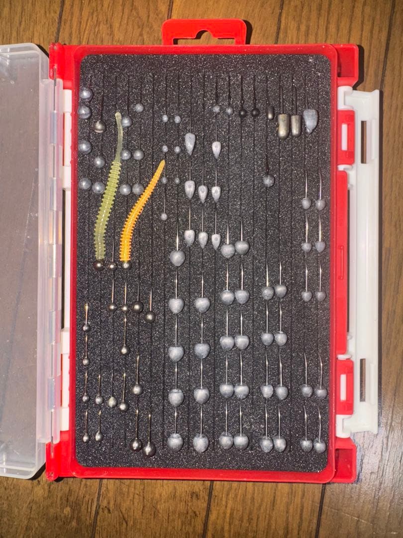 アジングワーム、ジグヘッドセット！