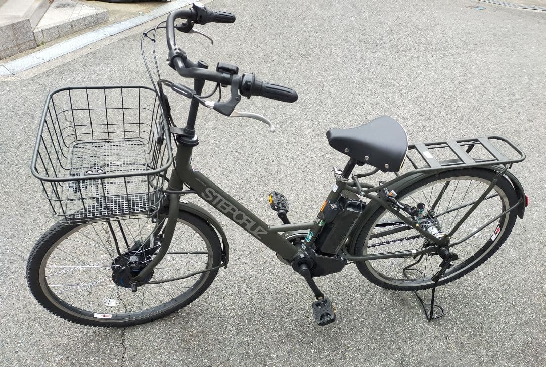 ブリヂストン［ステップクルーズe］「ST6B42」26インチ 電動自転車