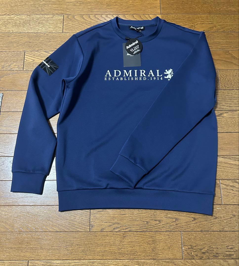 【新品未使用】Admiralゴルフ ダンボールランパントロゴスエット