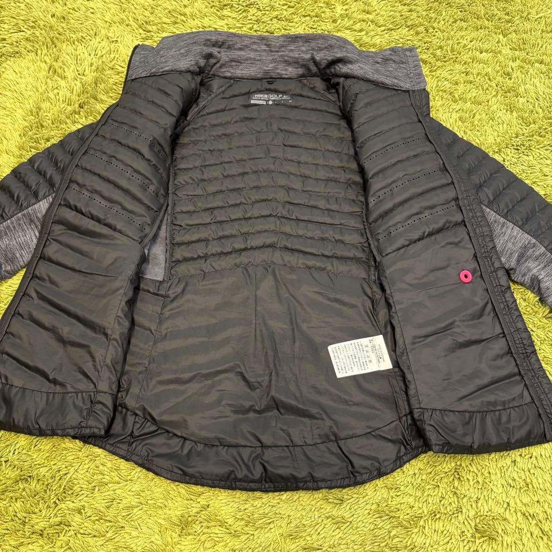 NIKE GOLF ナイキゴルフ エアロロフト 中綿ジャケット ブラック Ｓ