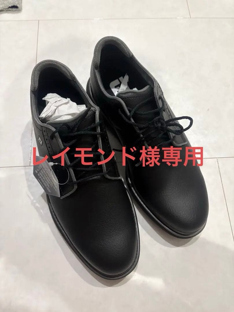 フットジョイ FootJoy トラディションズ スパイクレス27.0 9W BK