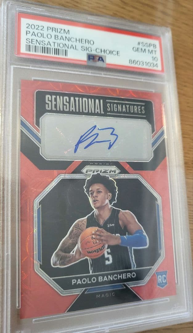 その他 NBA PRIZM PAOLO BANCHERO ROOKIE PSA 10