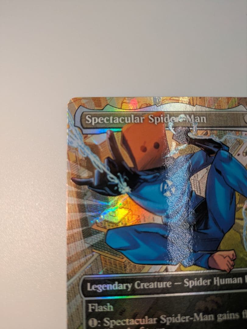 つ*さ様 MTG スペクタキュラー・スパイダーマン テクスチャーFoil Bag