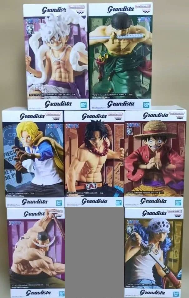 未開封　ワンピース Grandista フィギュア 8体セット