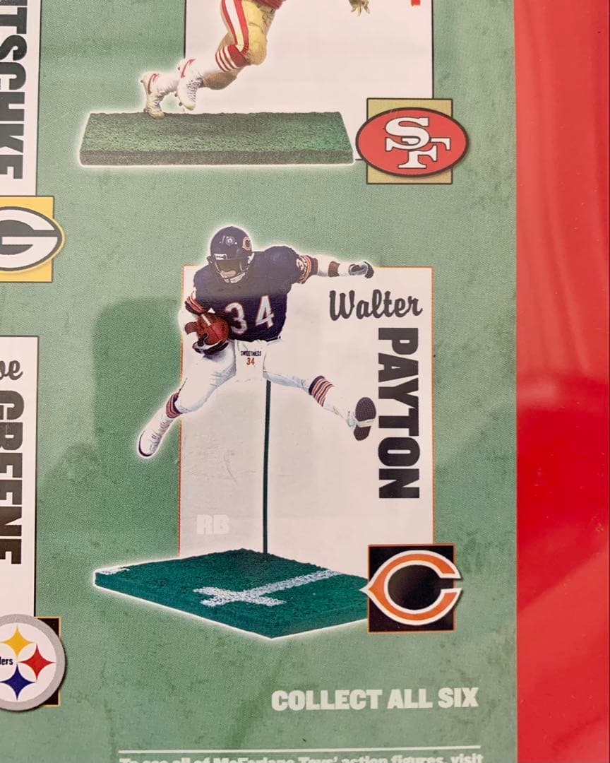 Mcfarlane マクファーレン NFL フィギュア ウォルター・ペイトン