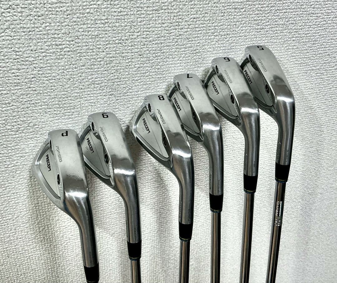 遠藤製作所　PRECEPT PC FORGED 6本（５Ｉ-PW）フレックスS