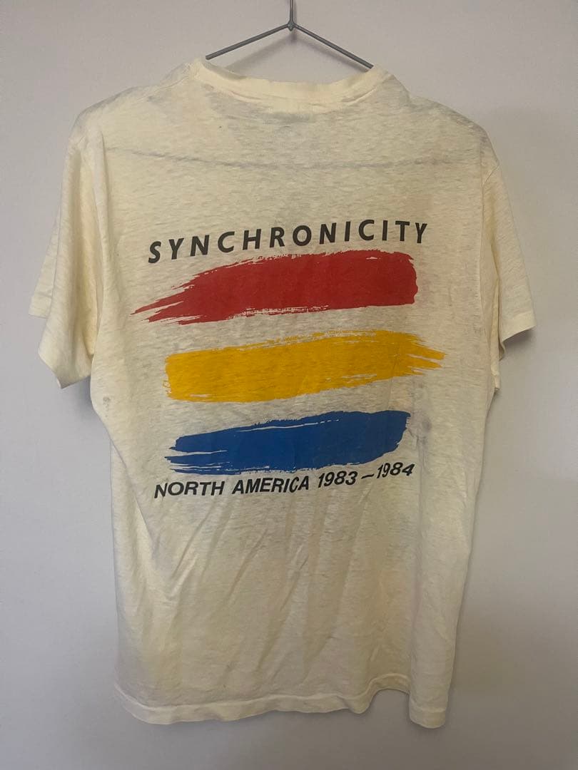 値下　THE POLICE SYNCHRONICITY ツアー Tシャツ ポリス