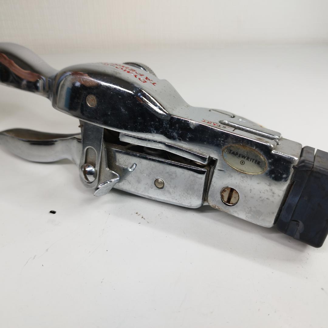 dymo テープライター ダイモ 日本未発売 海外限定 金属製 穴あ IETB