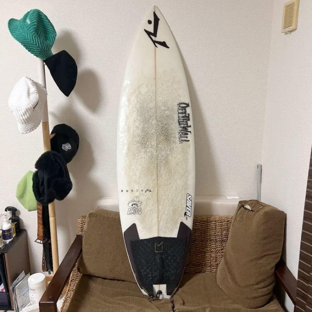 rusty(ラスティ)サーフボード5.71/2(値下げ交渉可)