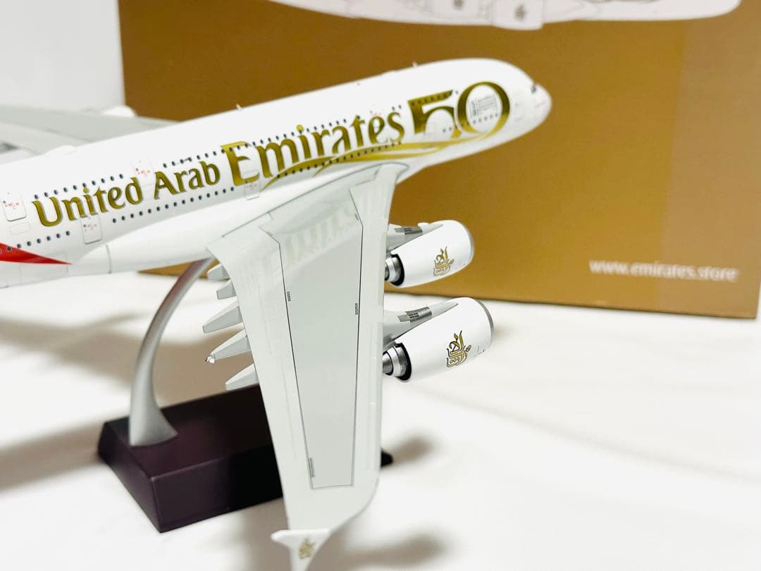 Gemini 1/200 エミレーツ航空 A380-800 UAE建国50周年