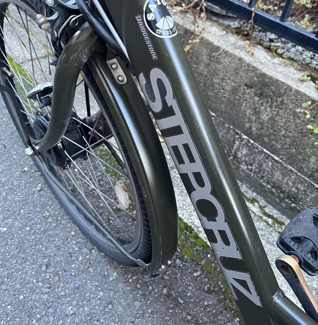 N*U様 BRIDGESTONE ステップクルーズ　電動自転車　発送不可　大阪か