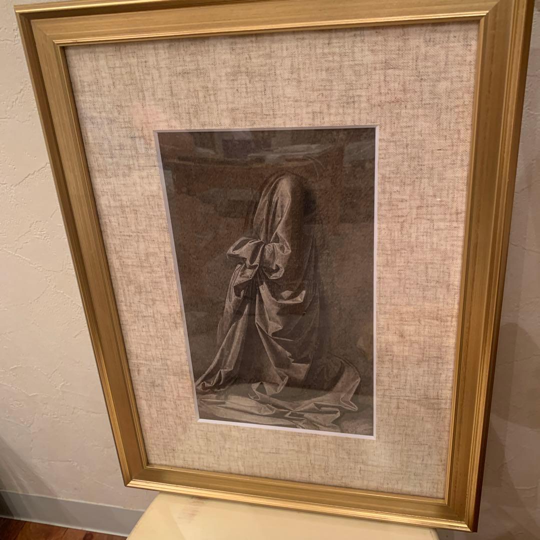 レオナルド・ダ・ヴィンチ　衣紋の習作