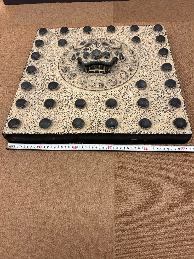 獅子狛犬　店舗内装やインテリアに　装飾品　壁画　沖縄　多国籍料理