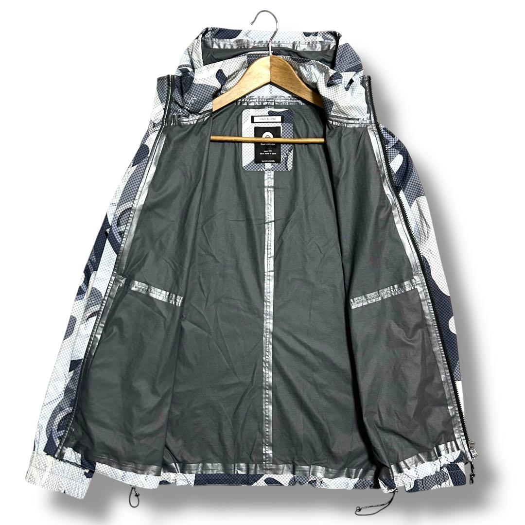 【MARK & LONA】ナイロンジャケット ゴルフ KOMATSU製 L相当