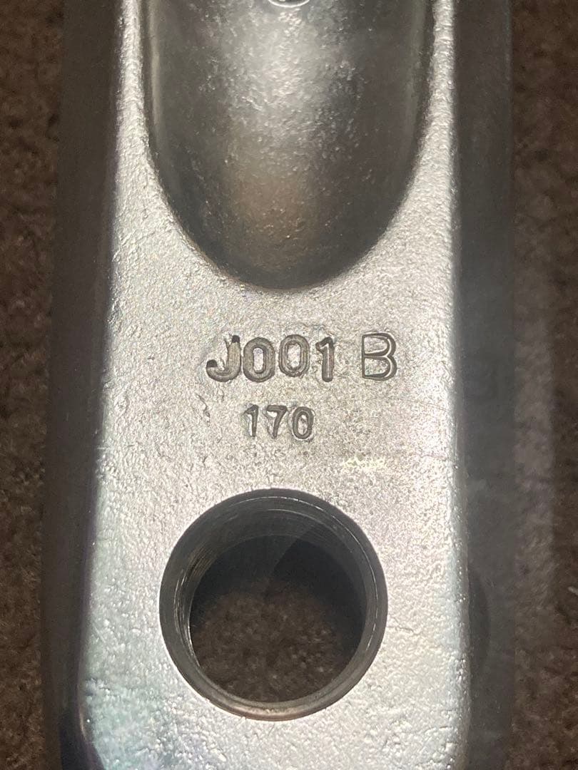 新古品ミニベロに最適！クランク&BBフルセットFSA 53/39T 170mm長