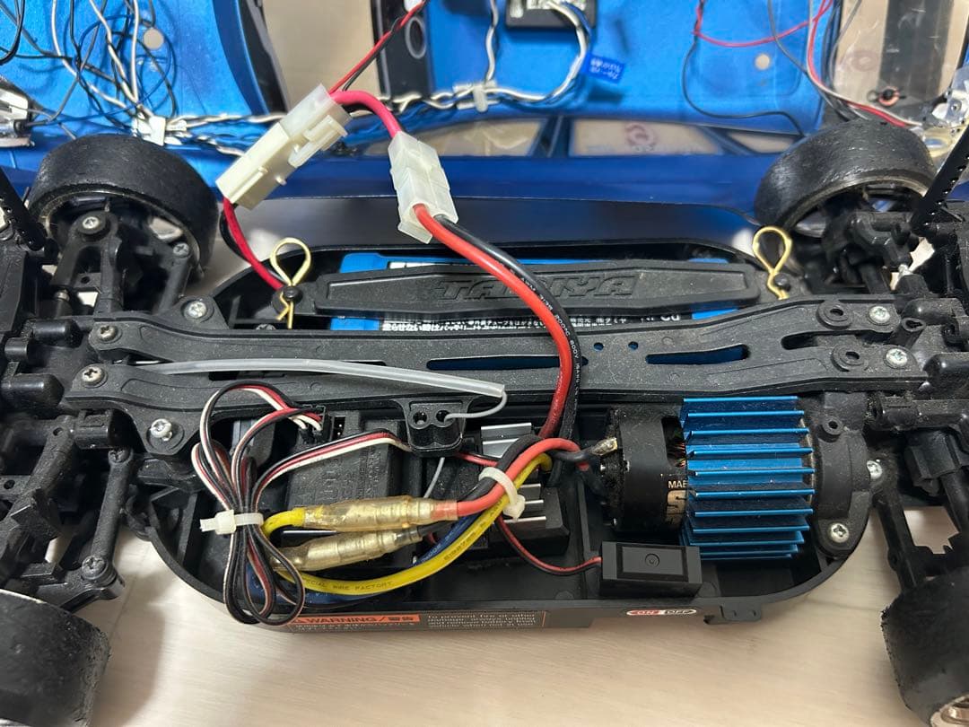 GRBラジドリタミヤTT01シャーシとボディのみ