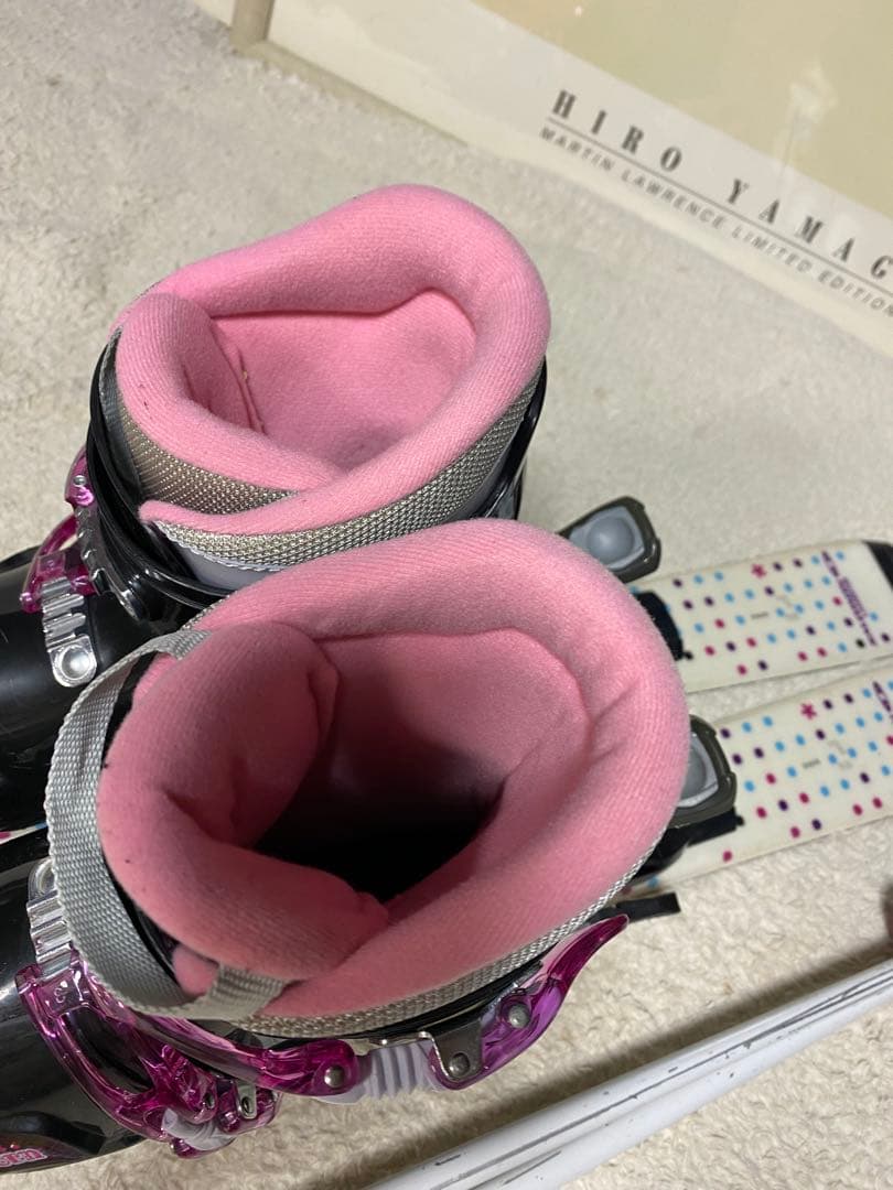 SALOMON　ORIGINS CANDY　120cm ブーツ23cm セット