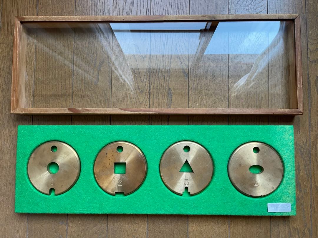 鉄道　閉そく　展示用タブレット　通票　4種類セット