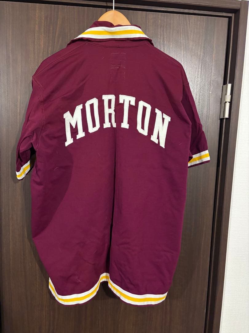 Sand-Knit バーガンディ ショートスリーブシャツ 44